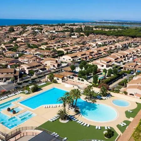 Belle De En Angle Climatisee, Domaine Tamaris, 4 7-9 Couchages, Wifi, Acces Aux Piscines Payant, 900m De La Lrtamq10 * Portiragnes